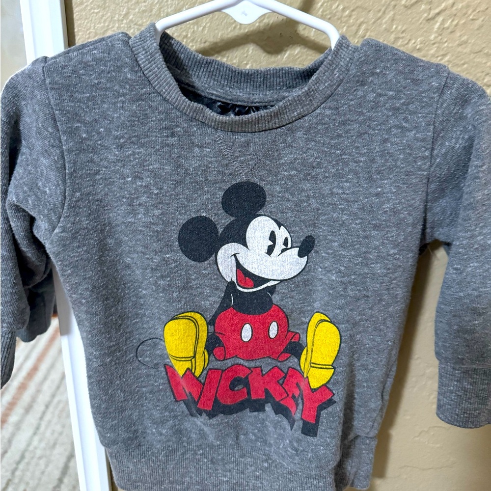 Original Disney Mickey Mouse crew sweater 12 mo